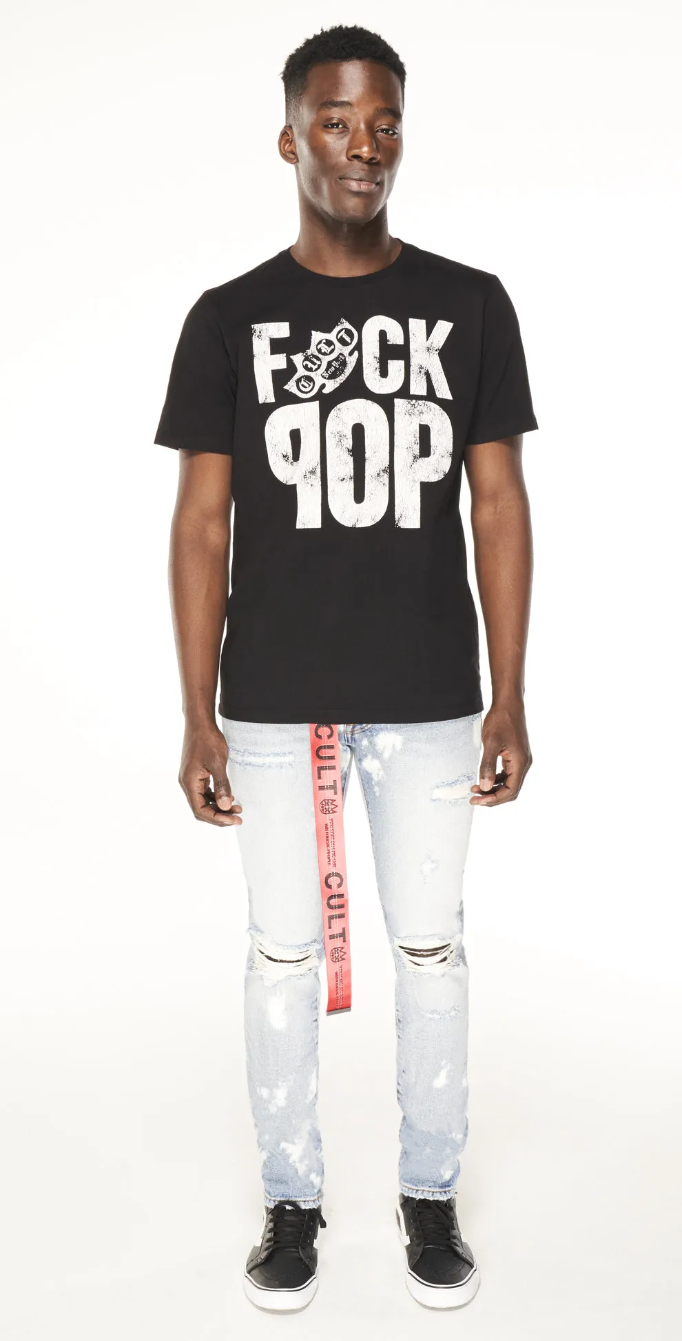 PUNK SUPER SKINNY STRETCH IN BLEACH