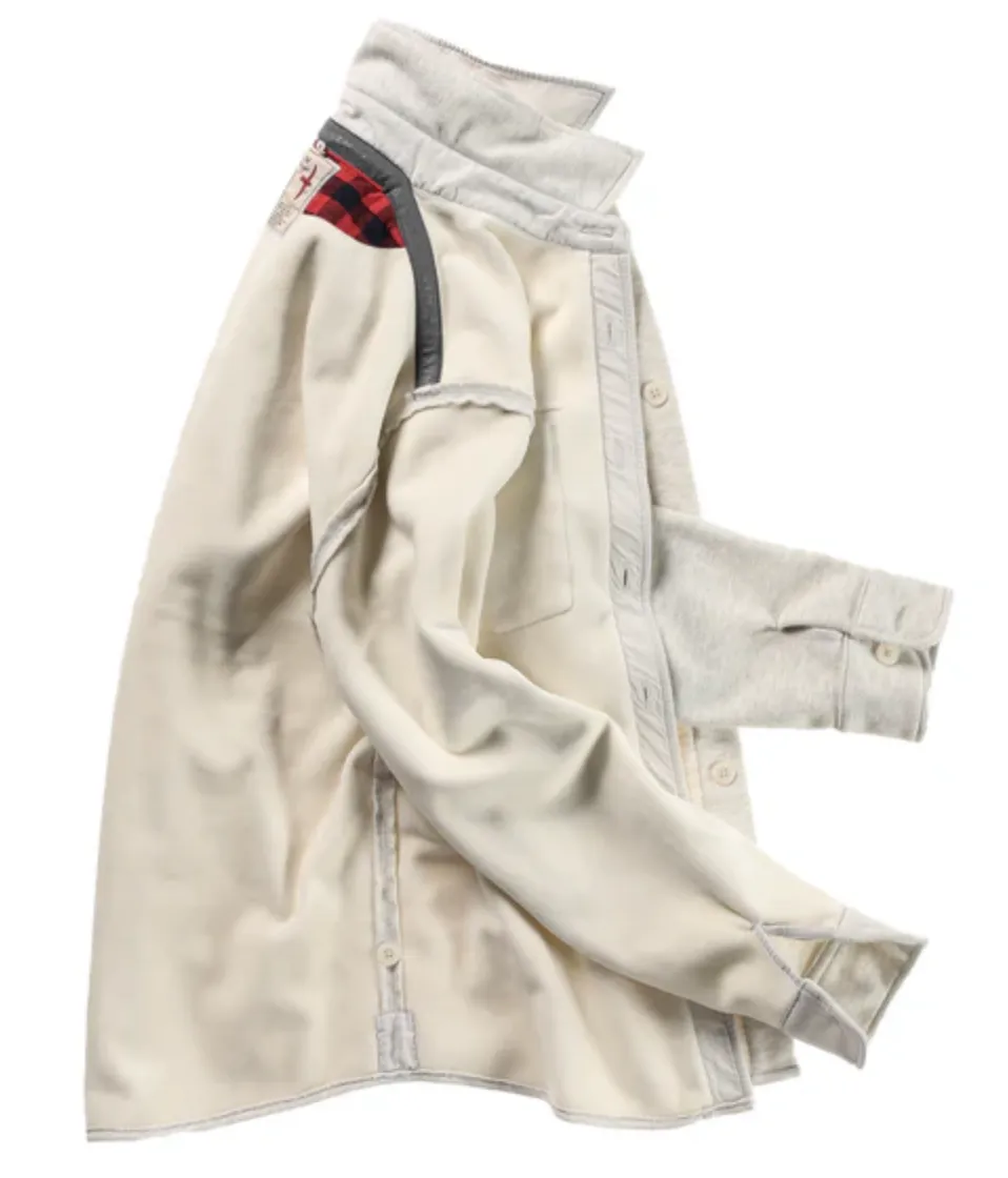 Relwen Pique FLC Workshirt Chalk