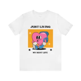 Retro Best life Unisex Jersey Short Sleeve Tee
