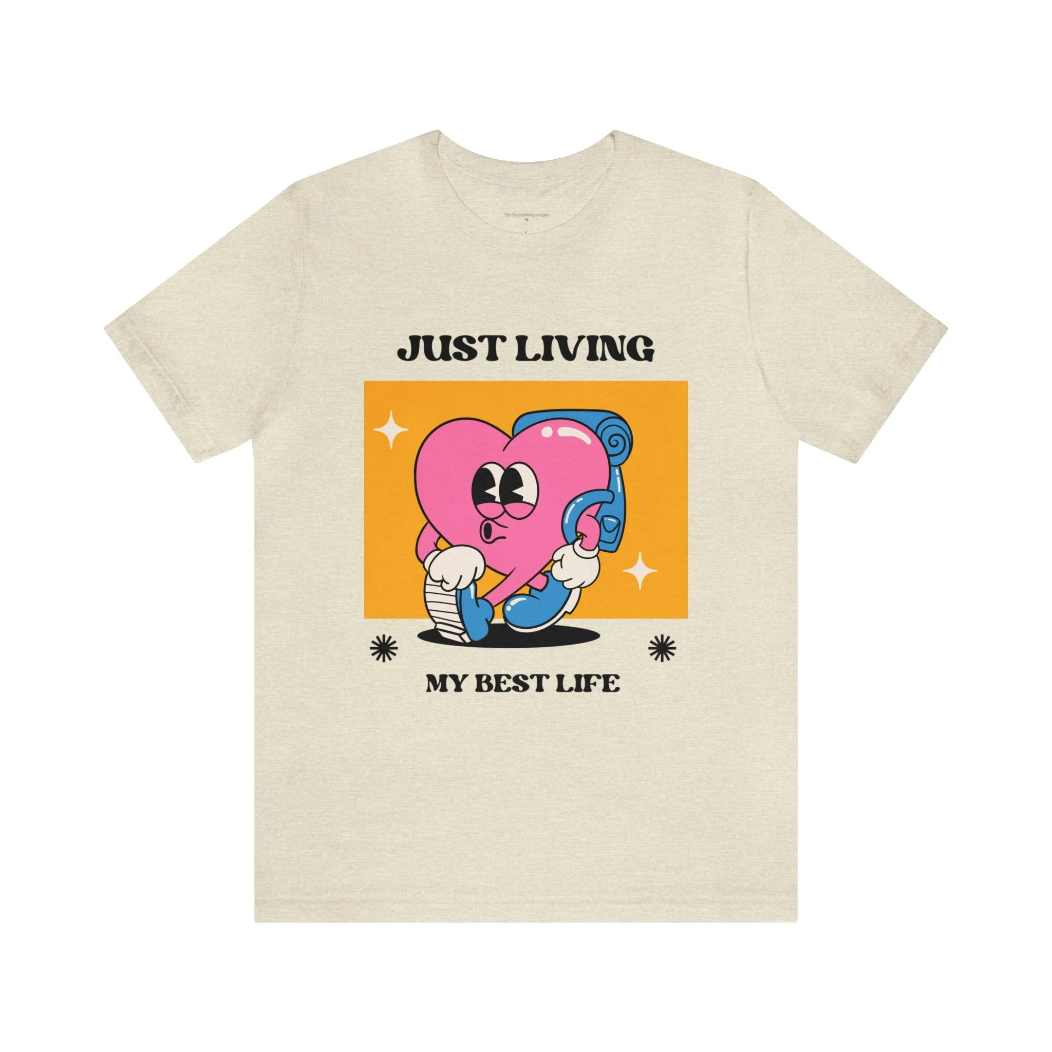 Retro Best life Unisex Jersey Short Sleeve Tee
