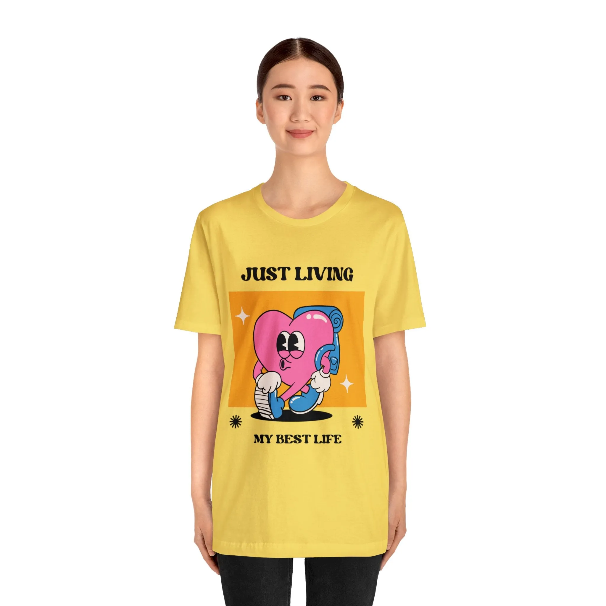 Retro Best life Unisex Jersey Short Sleeve Tee