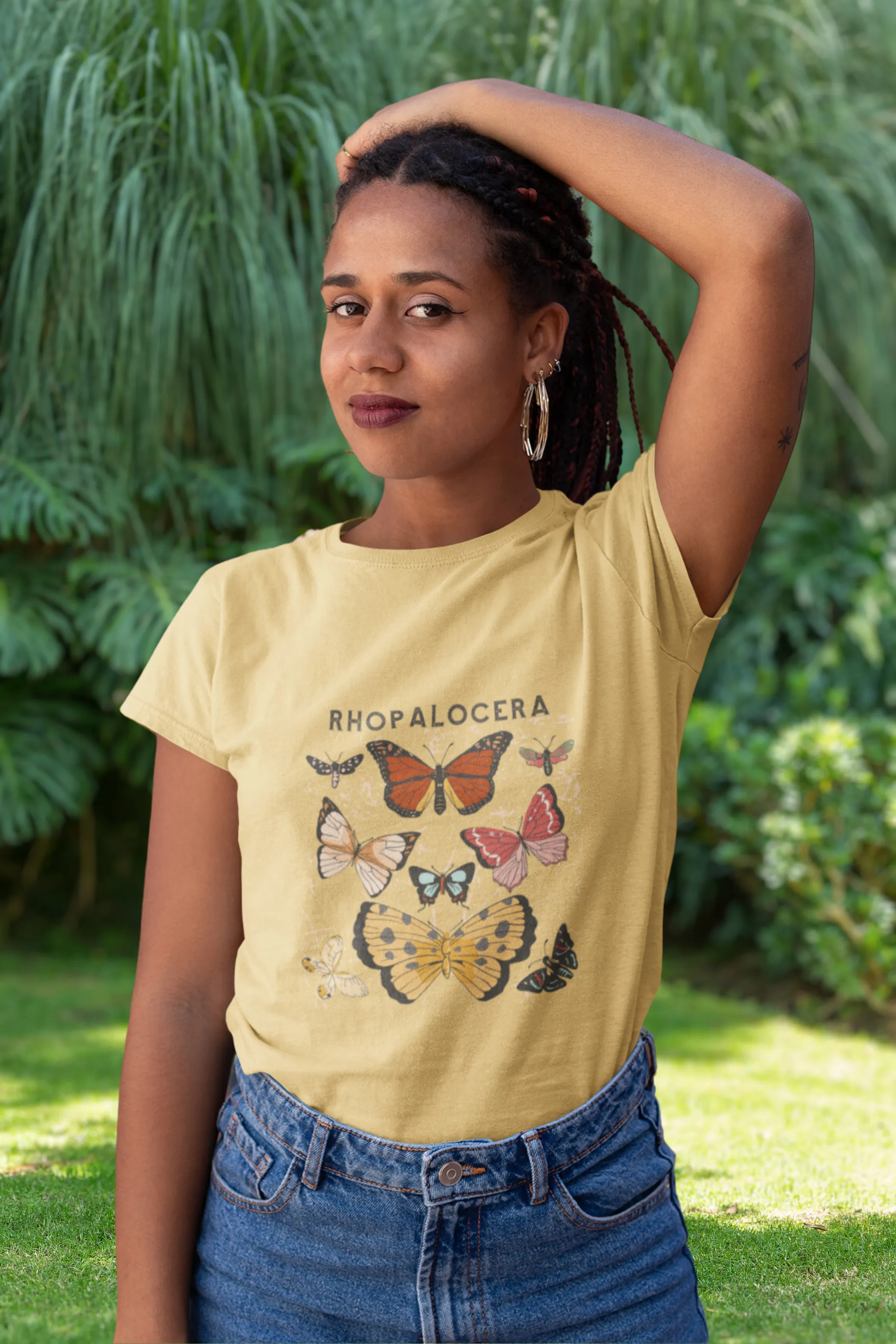 Rhopalocera Printed T-shirt for women
