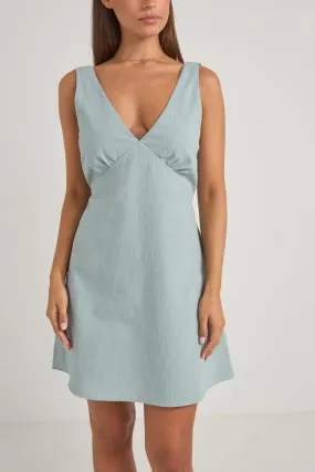 Rhythm Harper Mini Dress - SEAFOAM