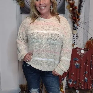 Sophie Super Soft  Popcorn Sweater
