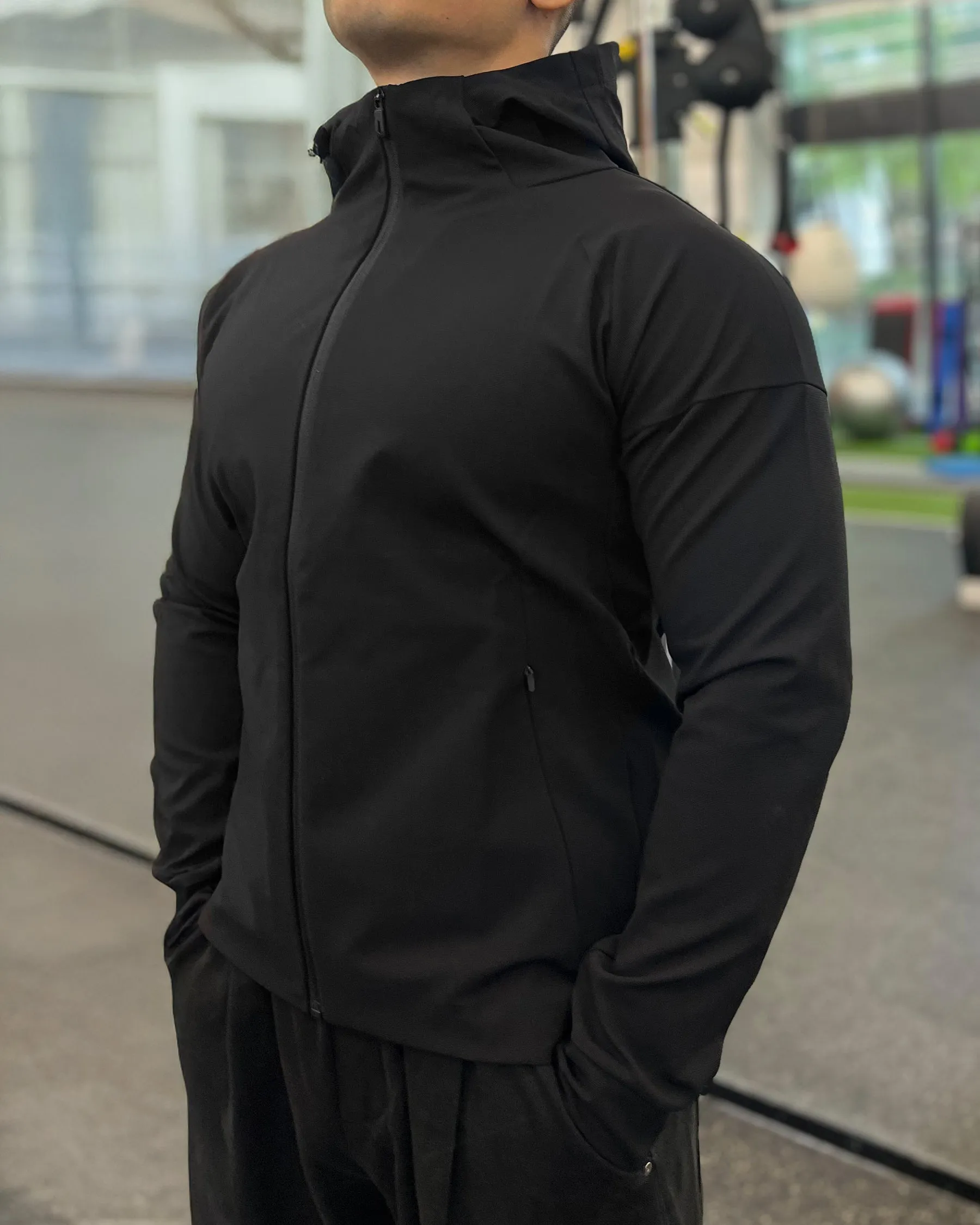 Strider Full-Zip Hooded Jacket New