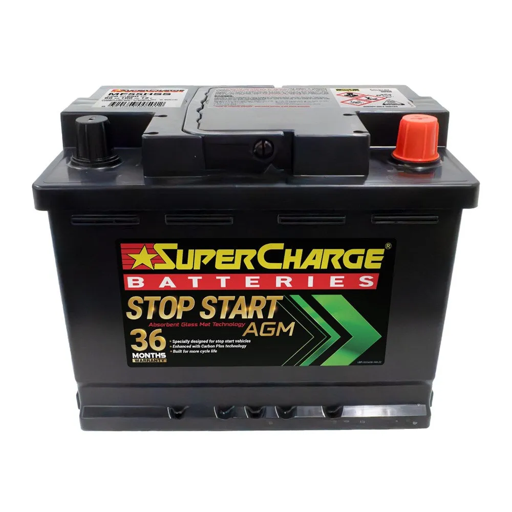 SuperCharge MF55HSS AGM Stop Start 12V Battery