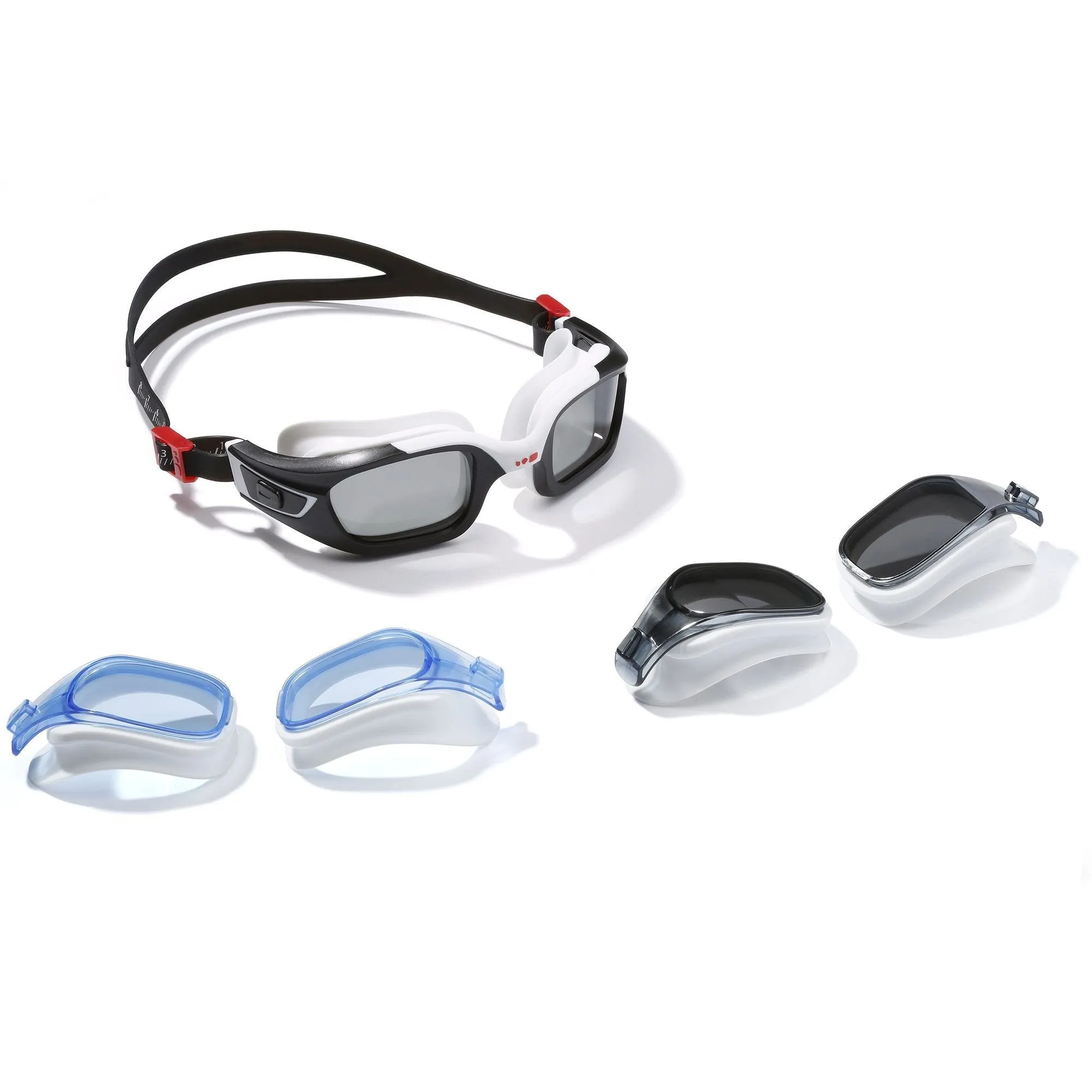 Swimming Goggles Selfit pack 3-in-1