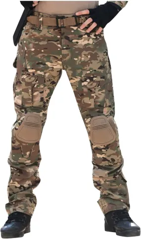 Tactical Uniform Men's Classic Hunting Combat Pants Outdoor Camo Military Army Cargo Pants Multi Pockets Work Trouser