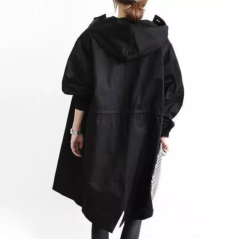 Temperament Waist Long Sleeve Coat