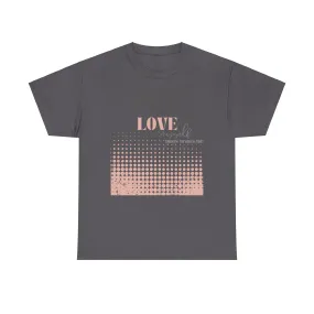 Unisex Heavy Cotton Tee-Love Myself through the Rough Times