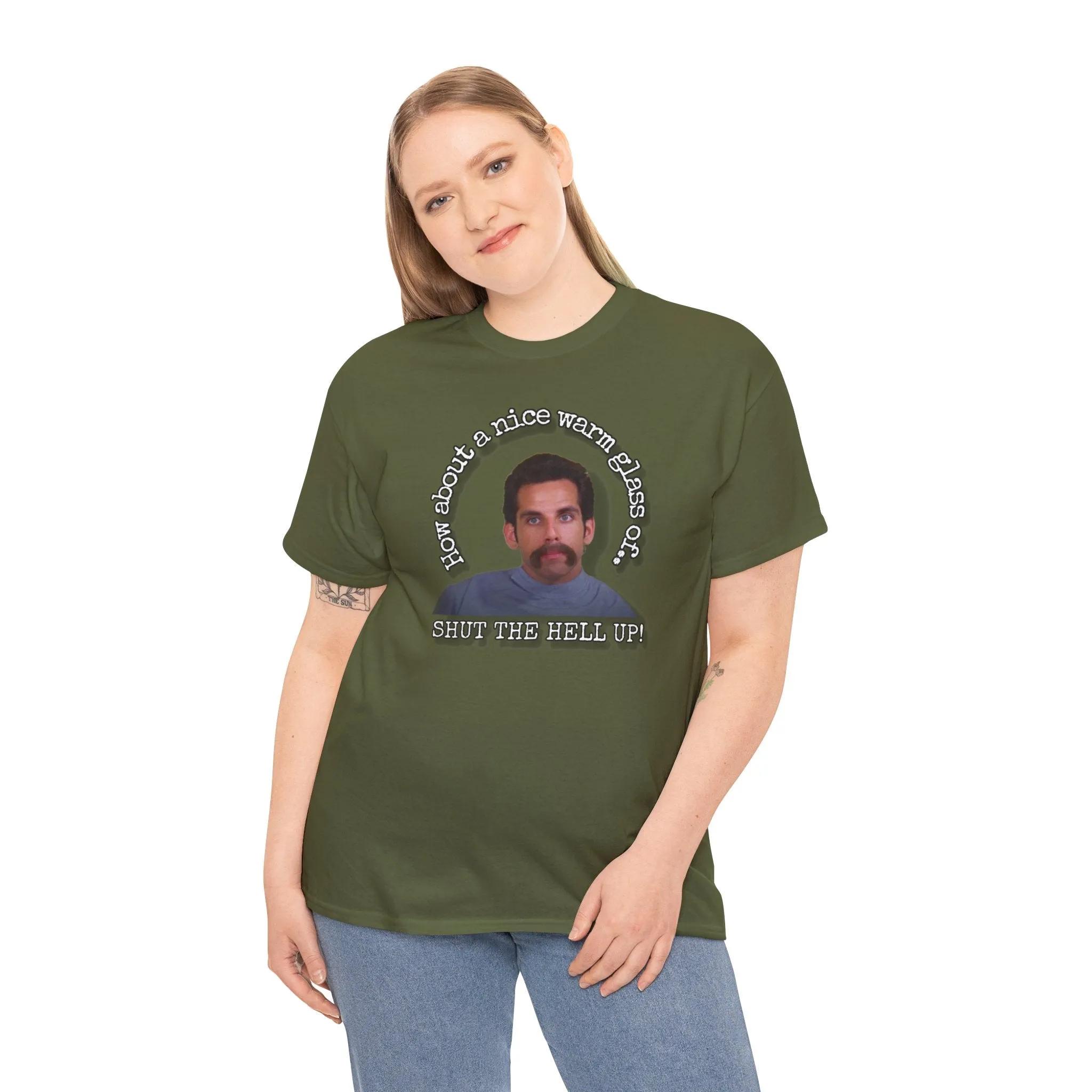 Warm glass of... sthu Unisex Heavy Cotton Tee