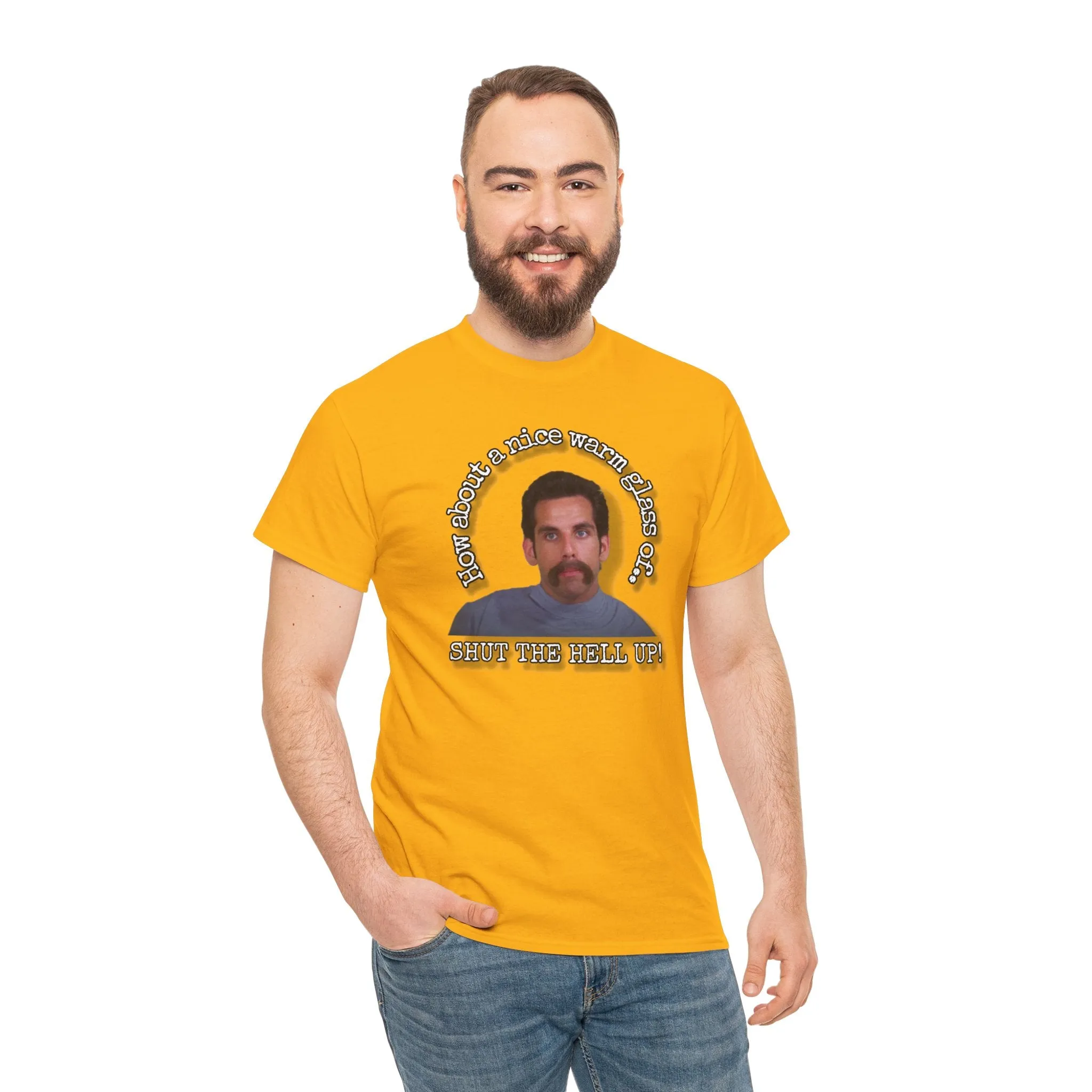 Warm glass of... sthu Unisex Heavy Cotton Tee