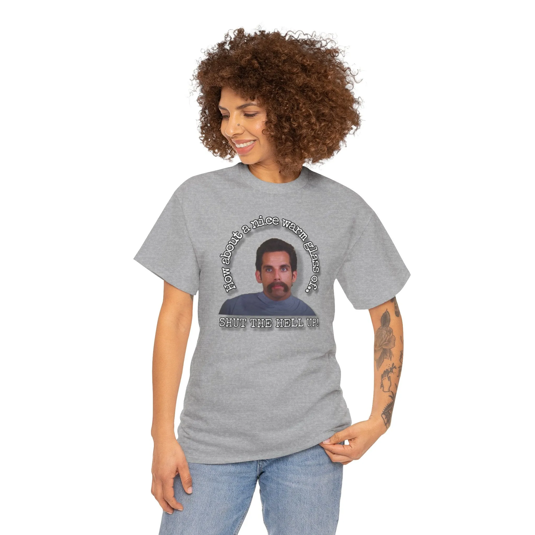 Warm glass of... sthu Unisex Heavy Cotton Tee