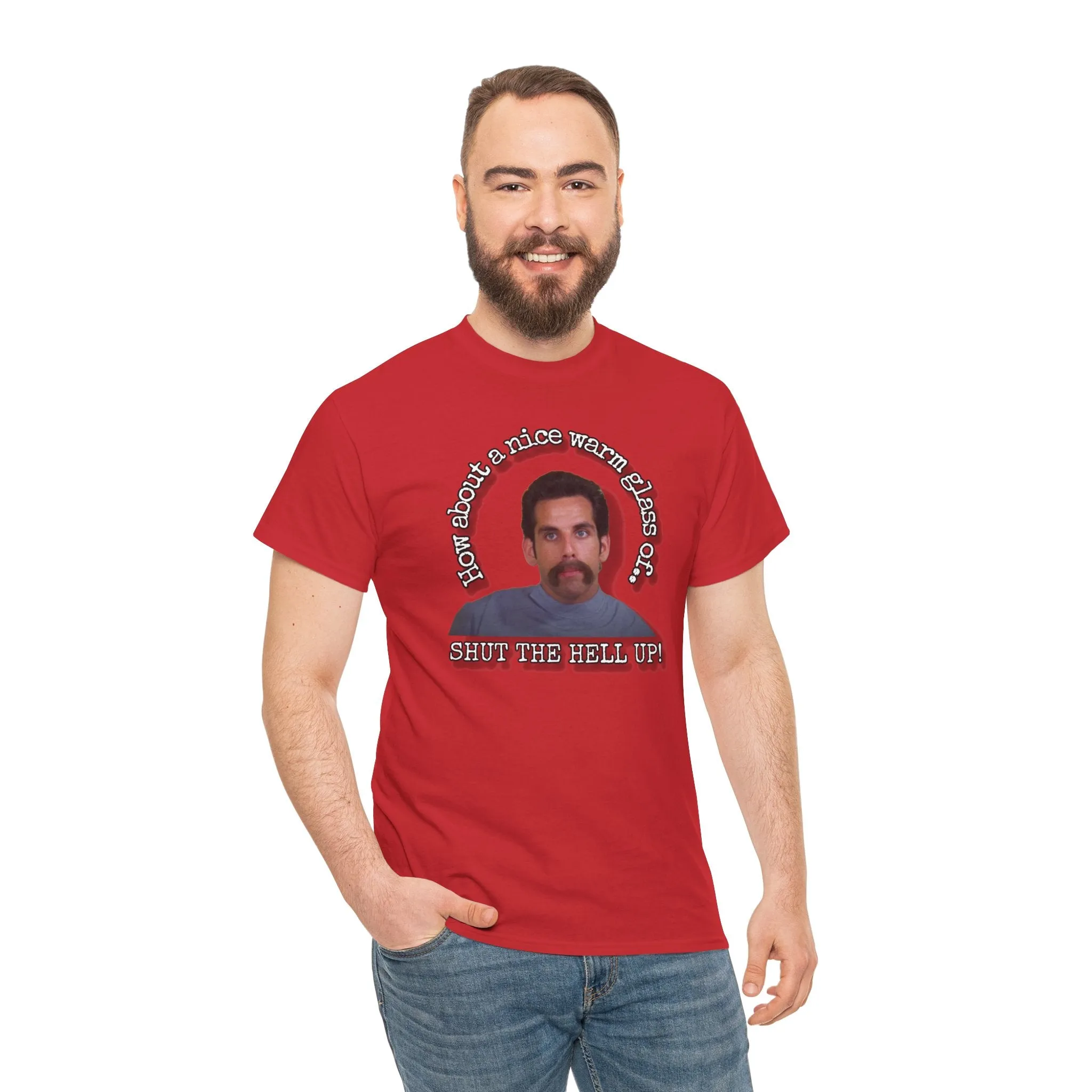 Warm glass of... sthu Unisex Heavy Cotton Tee