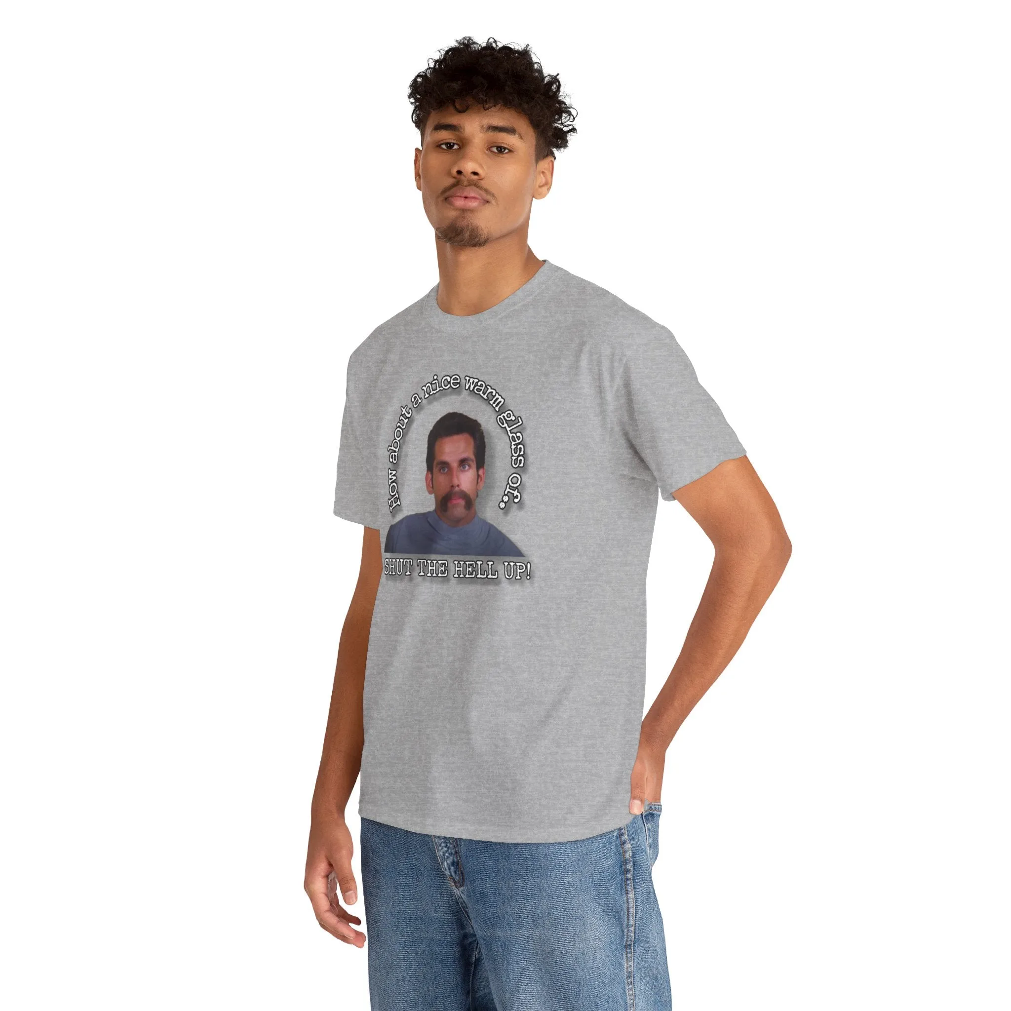 Warm glass of... sthu Unisex Heavy Cotton Tee