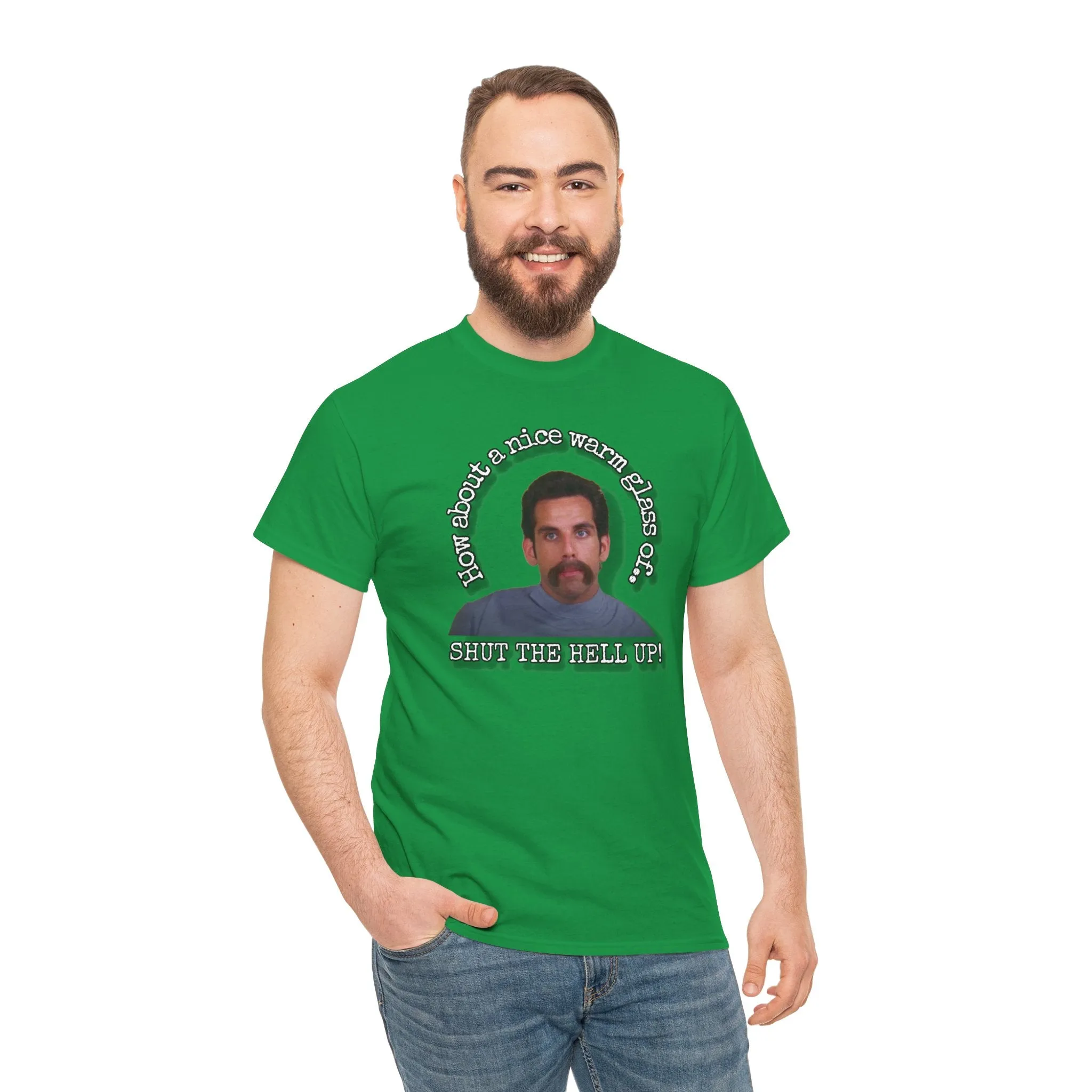 Warm glass of... sthu Unisex Heavy Cotton Tee