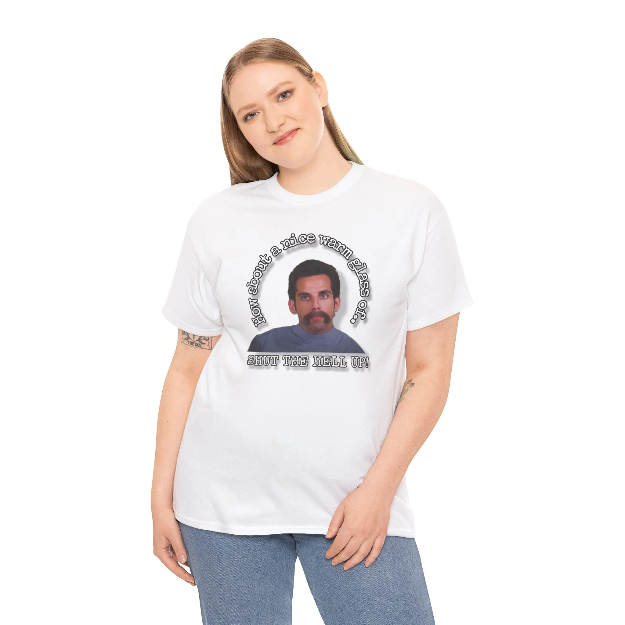 Warm glass of... sthu Unisex Heavy Cotton Tee