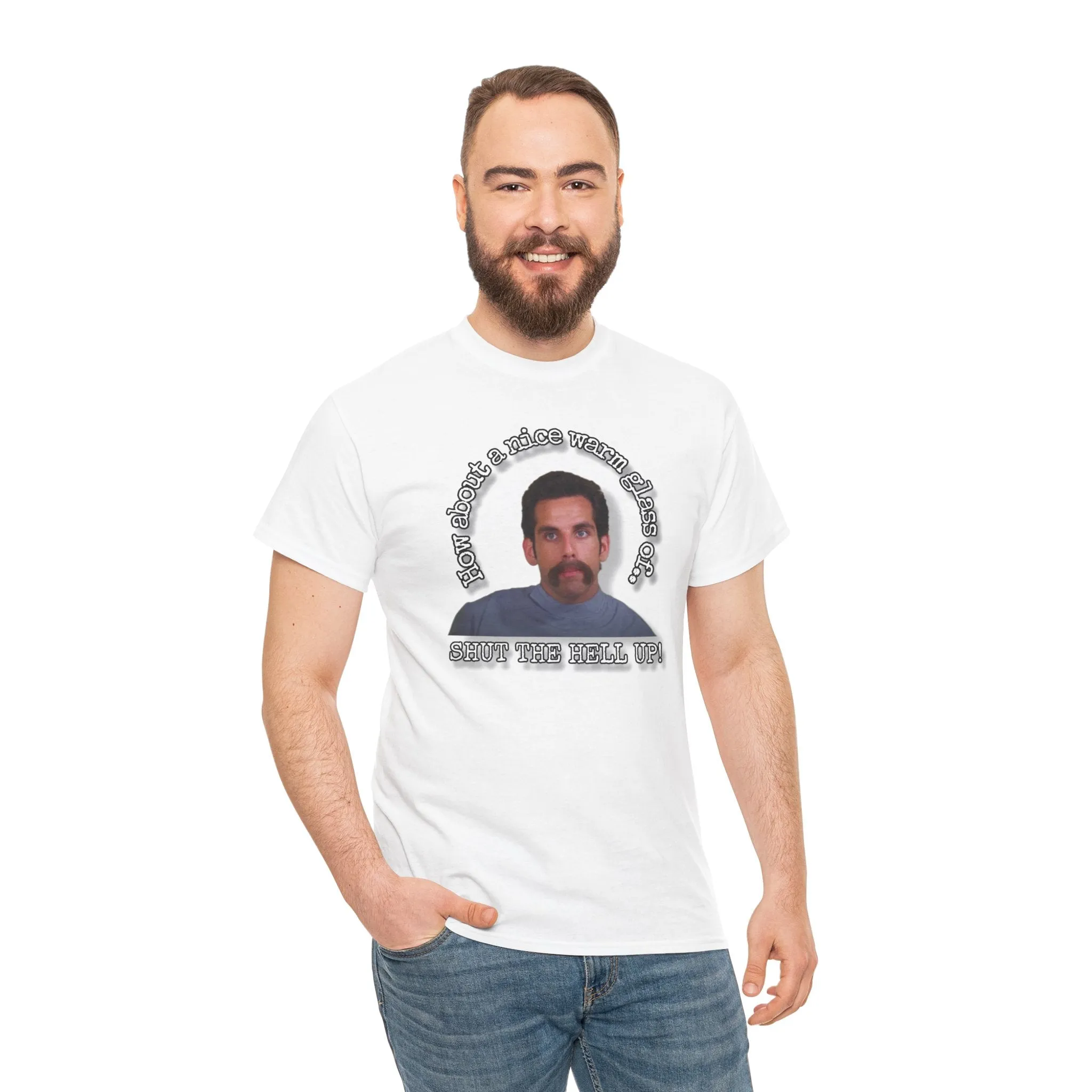 Warm glass of... sthu Unisex Heavy Cotton Tee