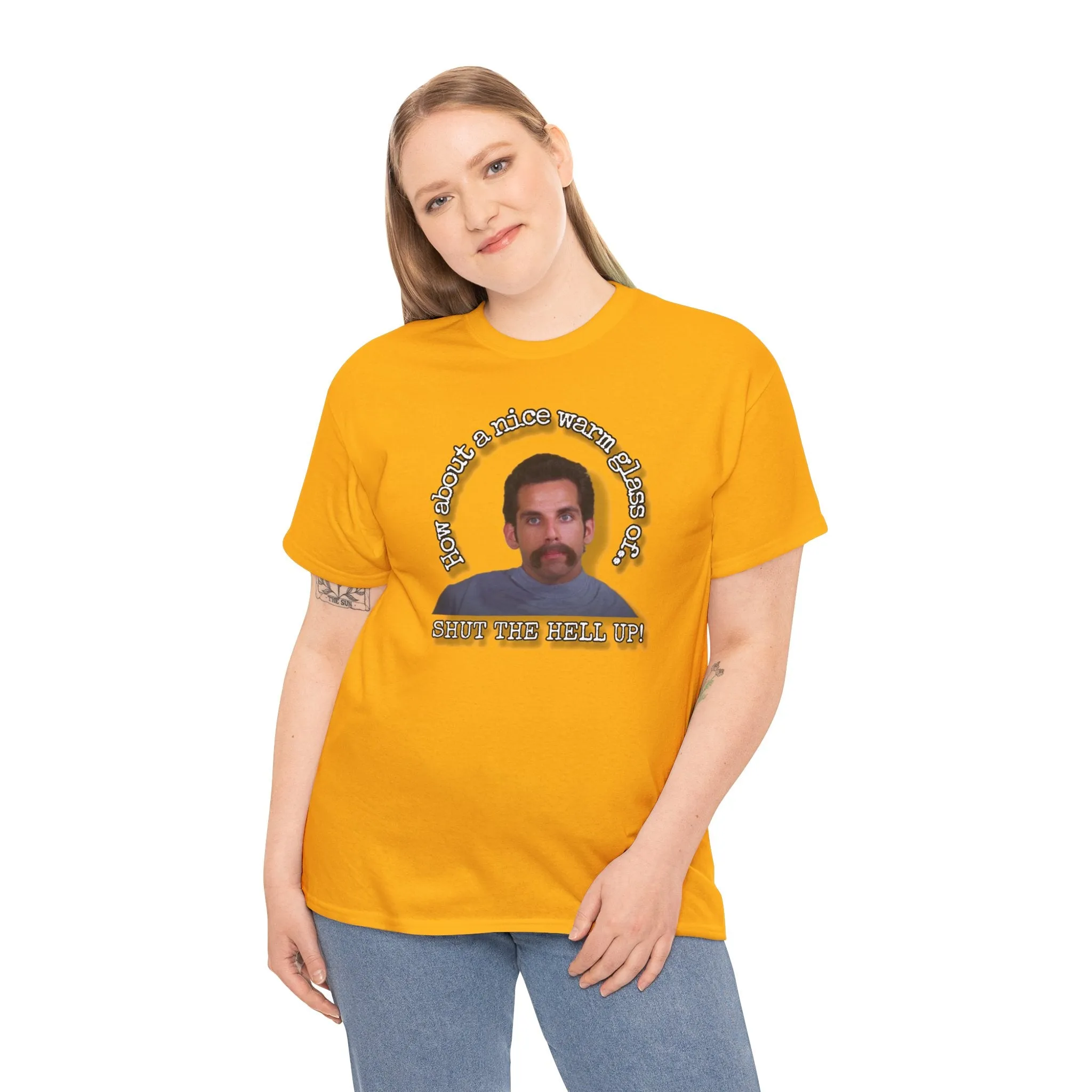 Warm glass of... sthu Unisex Heavy Cotton Tee