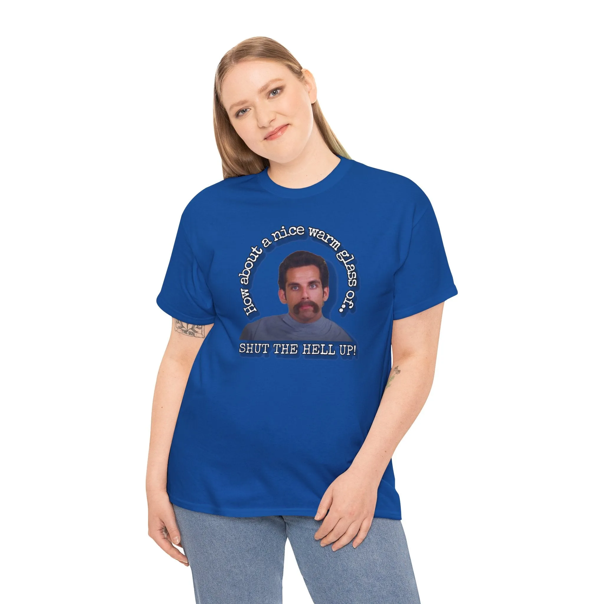 Warm glass of... sthu Unisex Heavy Cotton Tee