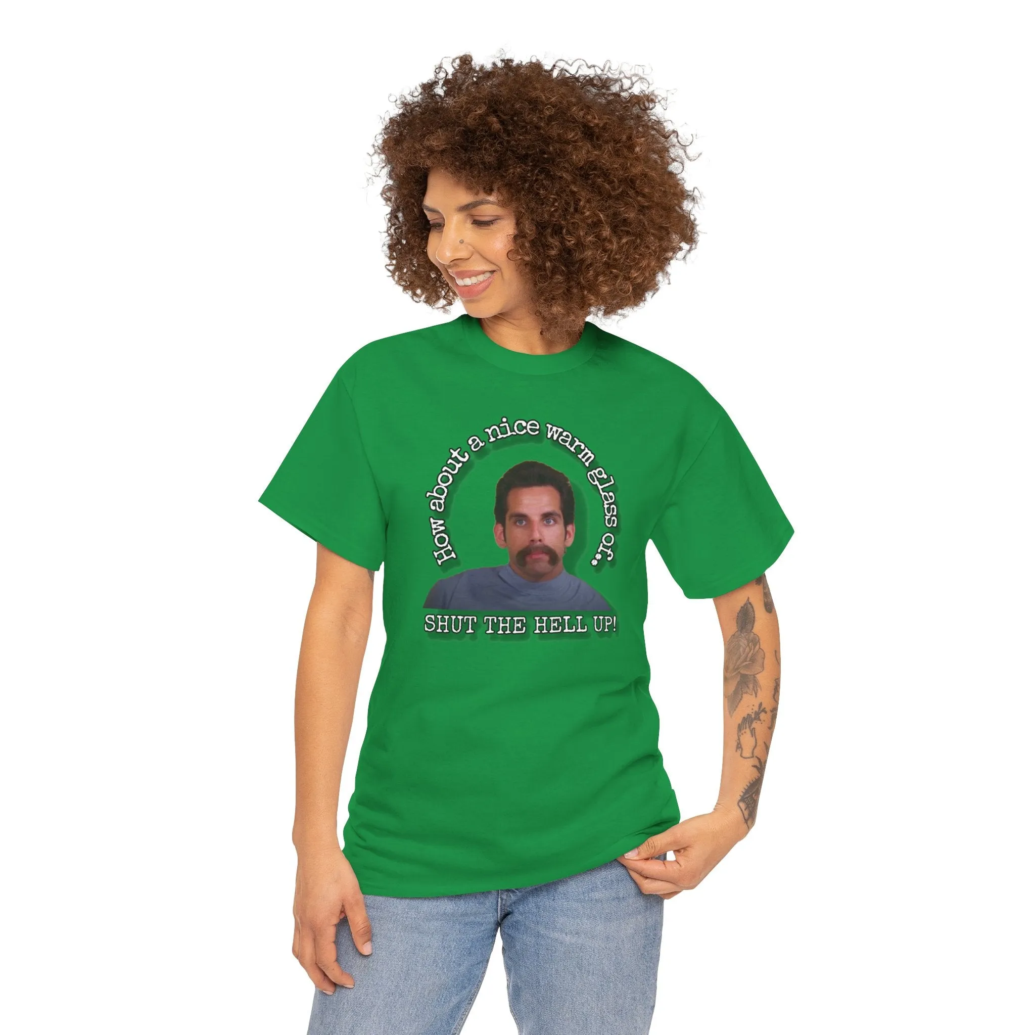 Warm glass of... sthu Unisex Heavy Cotton Tee
