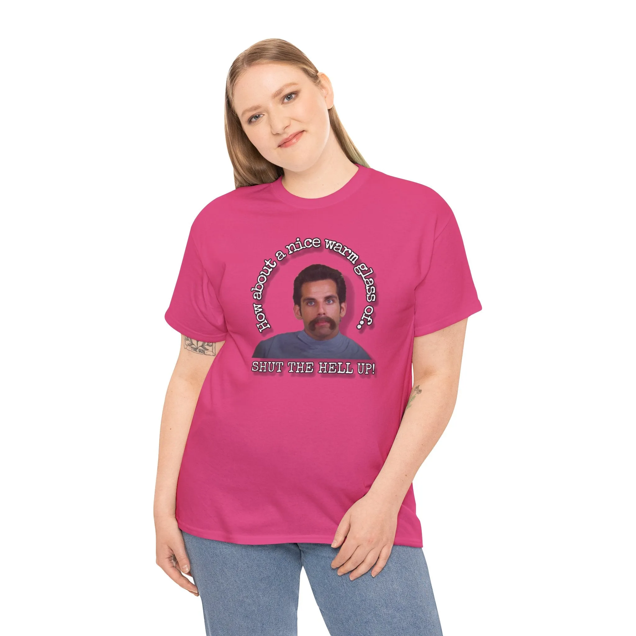 Warm glass of... sthu Unisex Heavy Cotton Tee