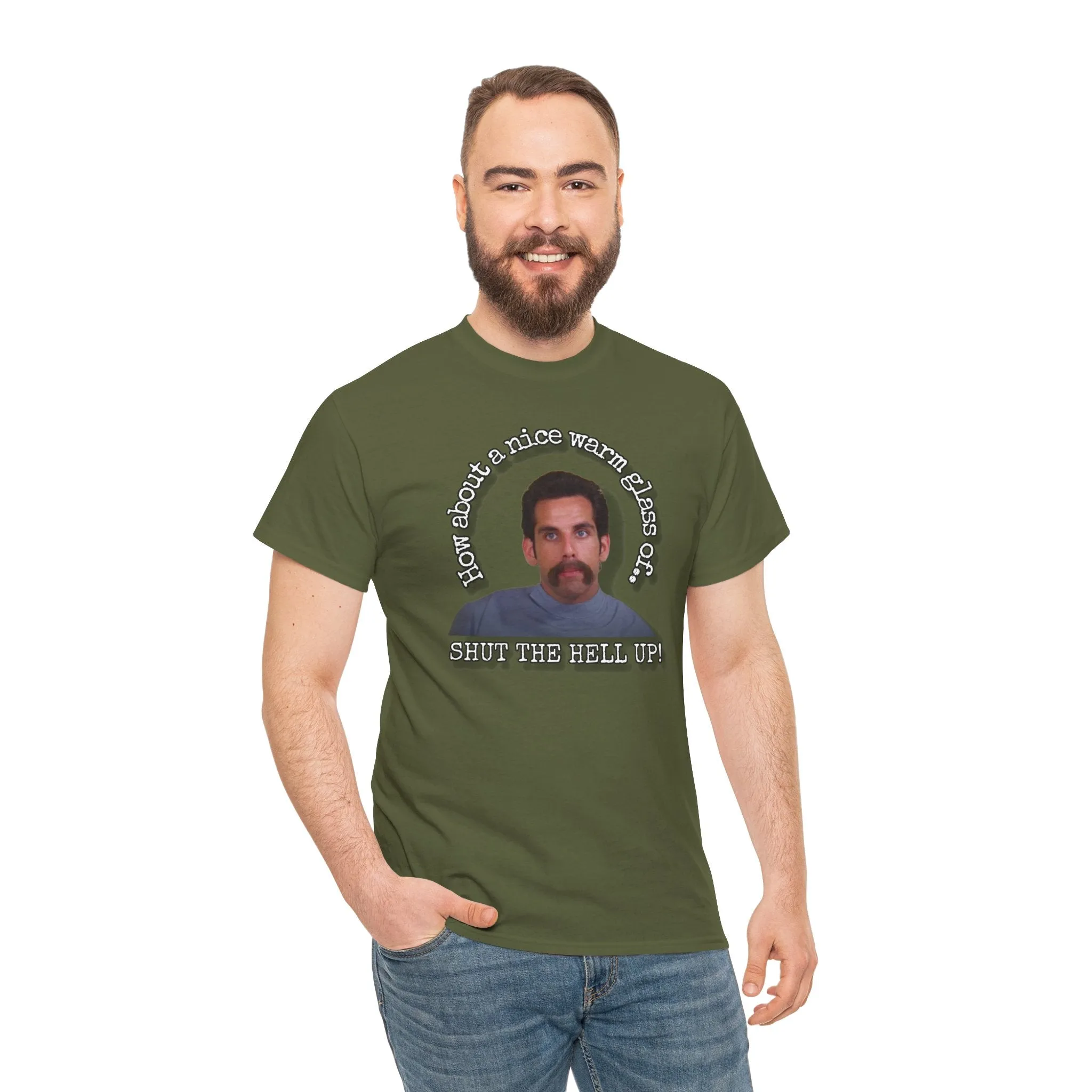 Warm glass of... sthu Unisex Heavy Cotton Tee