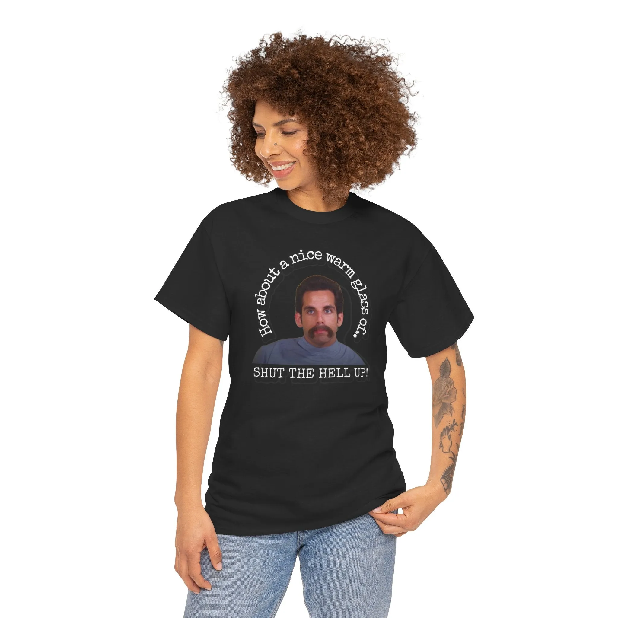 Warm glass of... sthu Unisex Heavy Cotton Tee