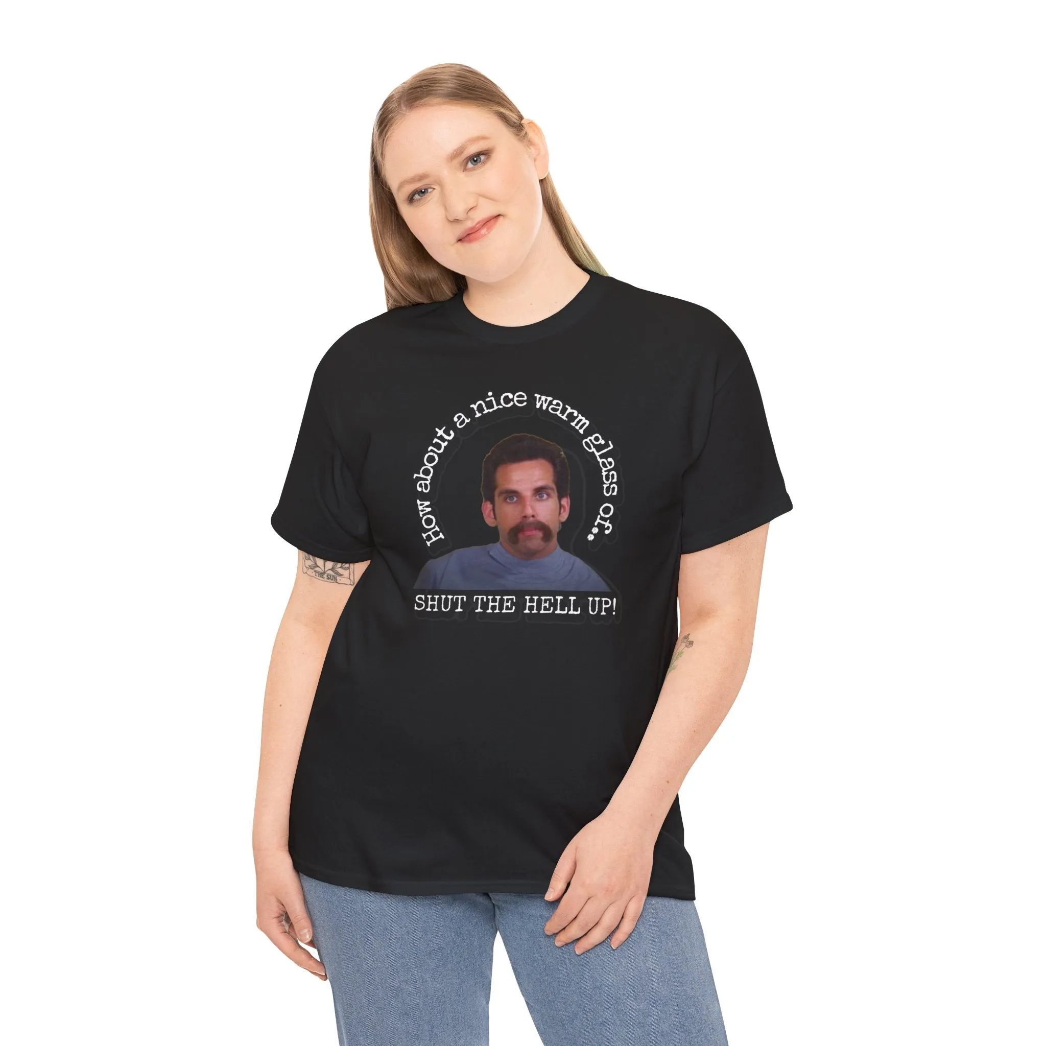 Warm glass of... sthu Unisex Heavy Cotton Tee