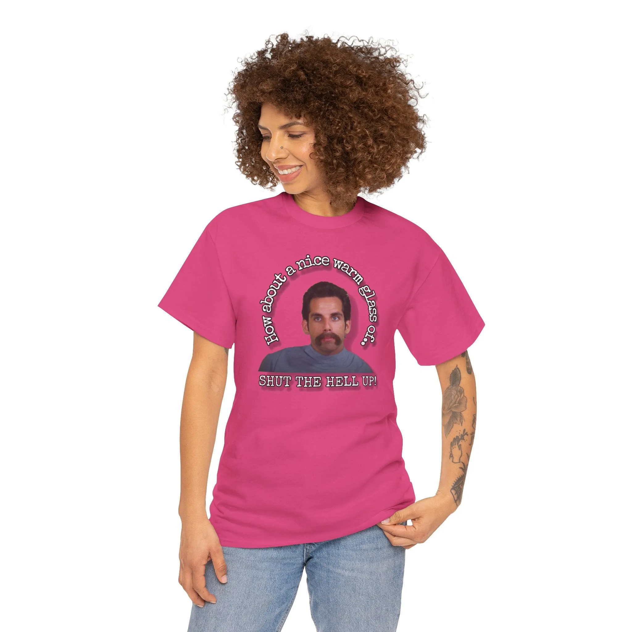 Warm glass of... sthu Unisex Heavy Cotton Tee