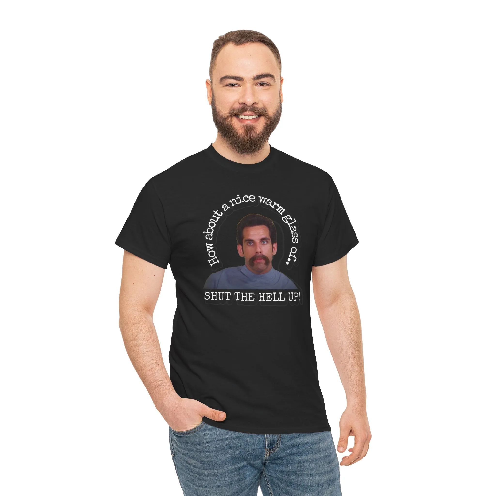 Warm glass of... sthu Unisex Heavy Cotton Tee