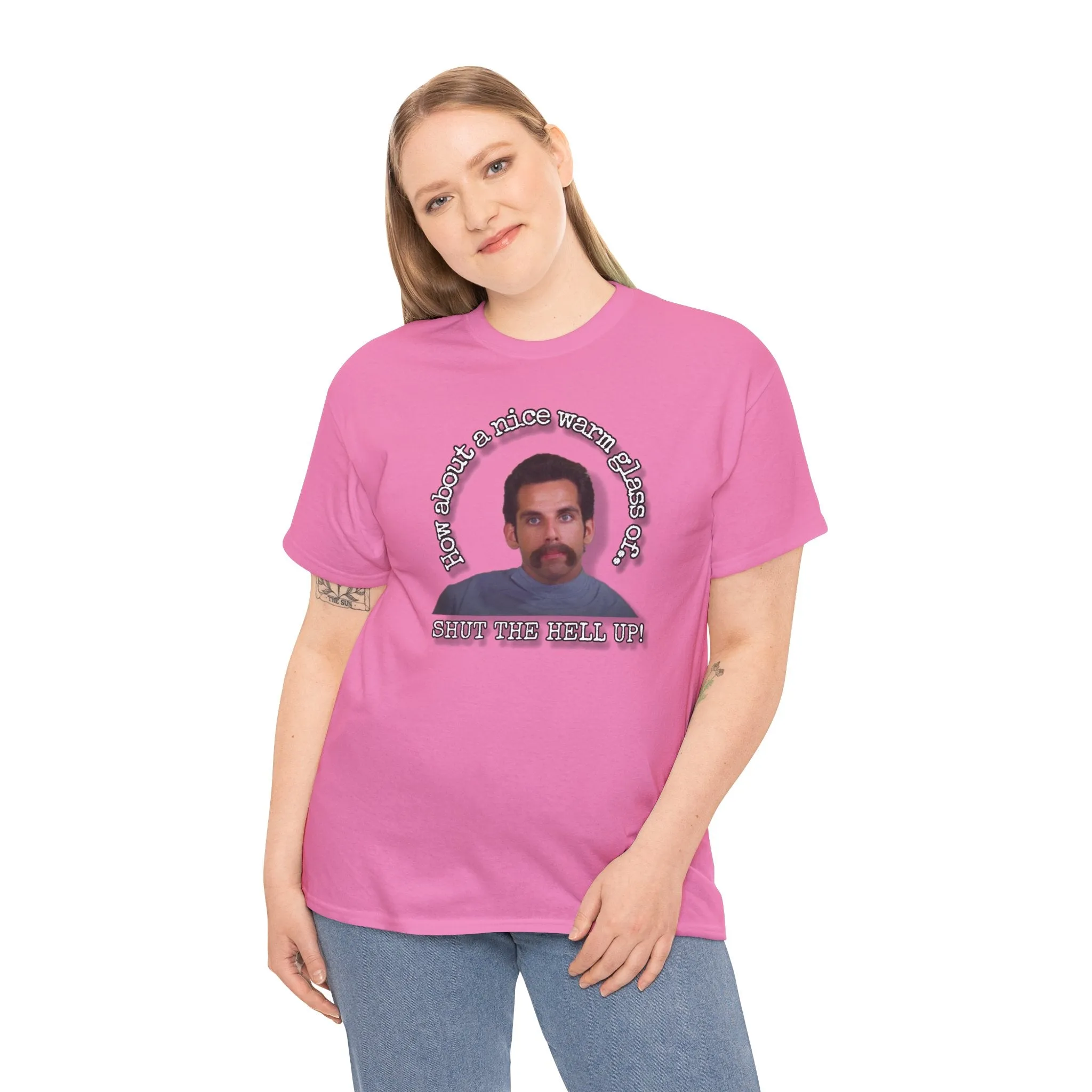 Warm glass of... sthu Unisex Heavy Cotton Tee