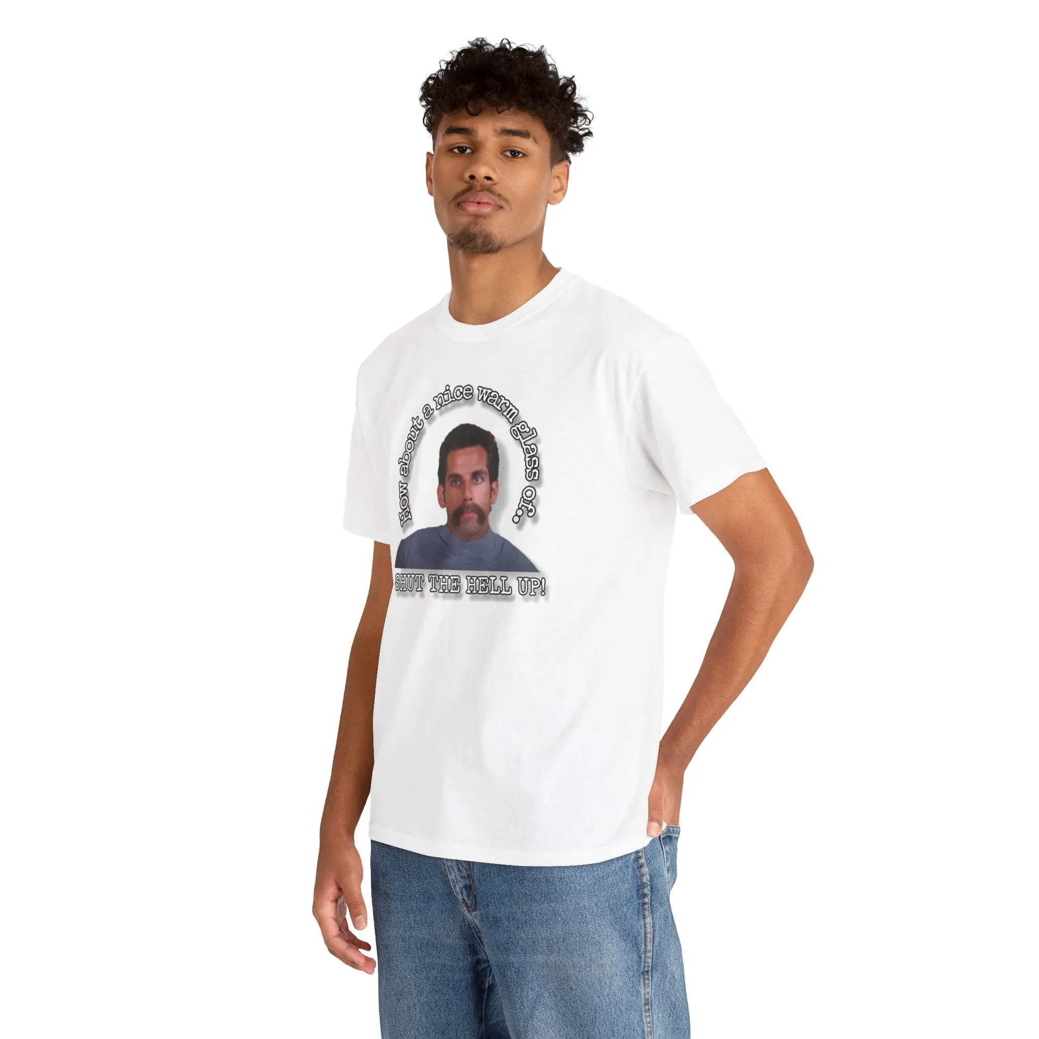 Warm glass of... sthu Unisex Heavy Cotton Tee