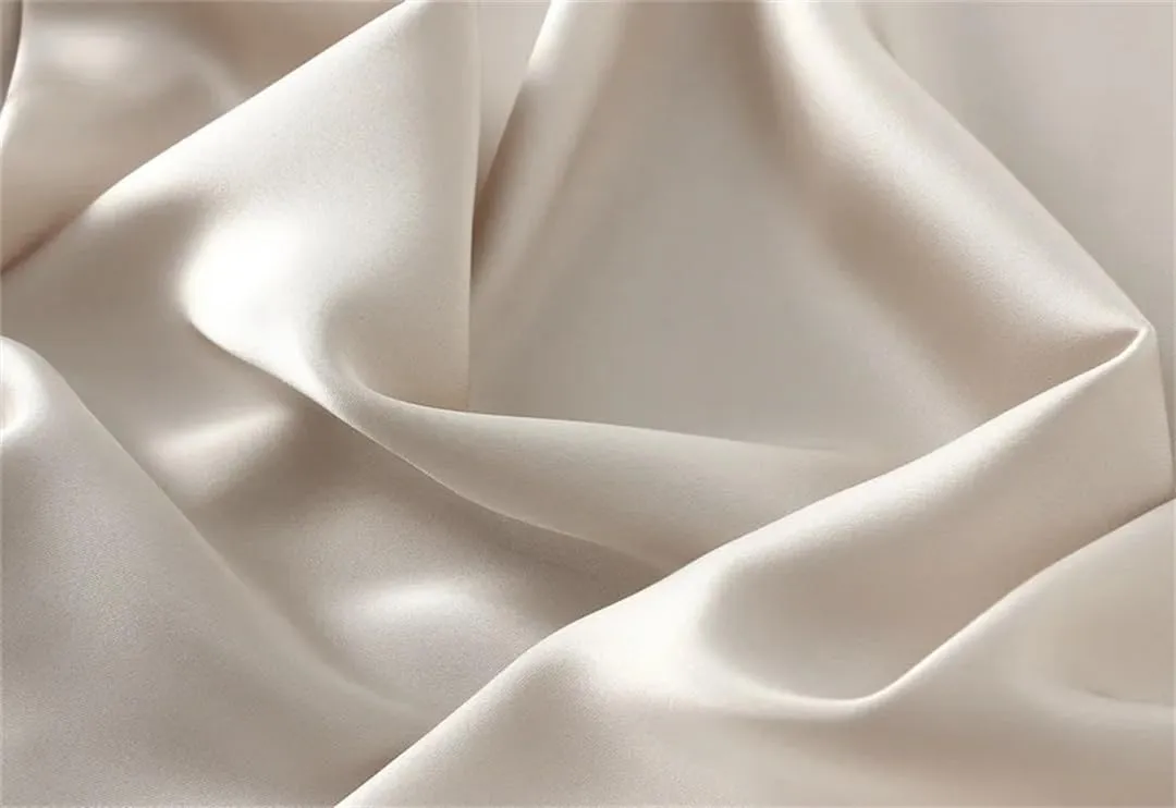 Women High Waisted Elegant Satin Skirt Party Wedding Flowy A-Line Midi Skirts