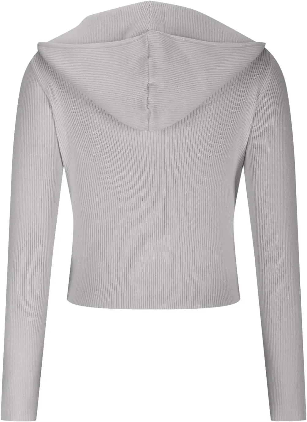 Womens Casual Long Sleeve Comfy Sweater Soft Loose Cardigan Solid Color Coat Zip Oversized Pullover Knit Fall Winter Outfits