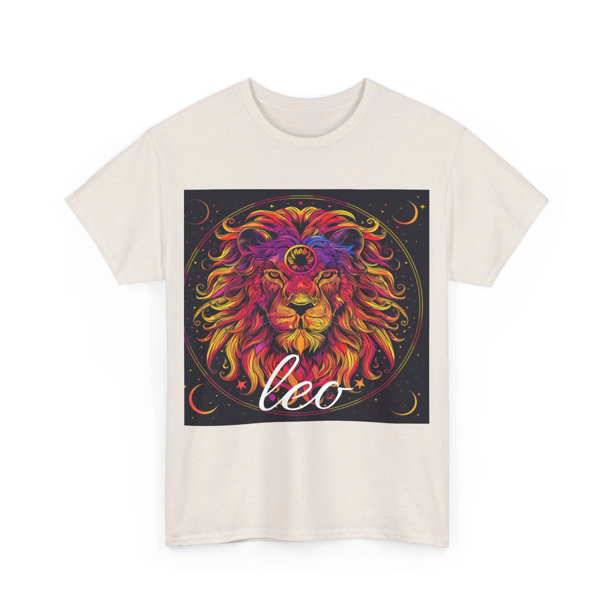Zodiac Leo Unisex Heavy Cotton Tee